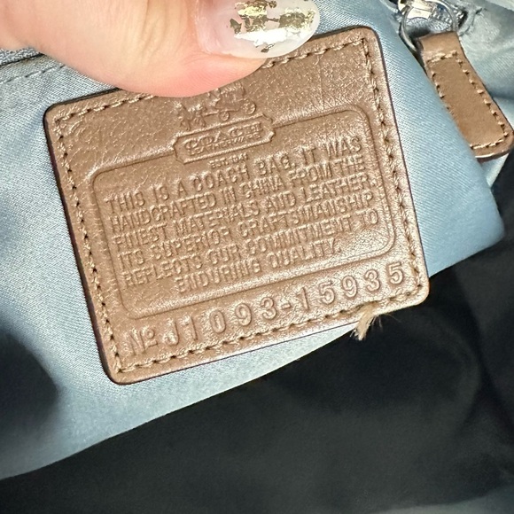 Coach 15935 Tan and Brown Women's Bag - Picture 6 of 6